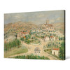 Maurice Utrillo,Landscape in Corsica,large wall art,framed wall art,canvas wall art,large canvas,M4625