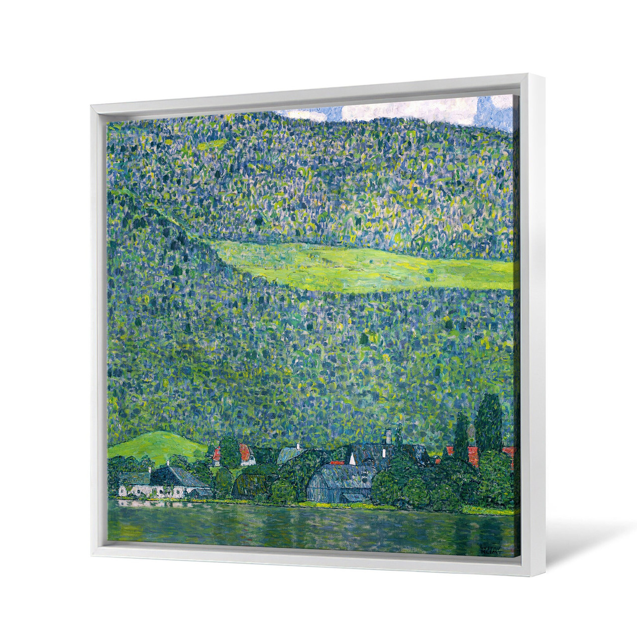 Gustav Klimt, avenue devant le château Kammer, toile peinture Art affiche photo décoration murale maison décoration intérieure 30x30 cm (12x12 pouces) sans cadre Gustav Klimt, avenue devant le château Kammer, toile peinture Art affiche photo décoration murale maison décoration intérieure 30x30 cm (12x12 pouces) sans cadre