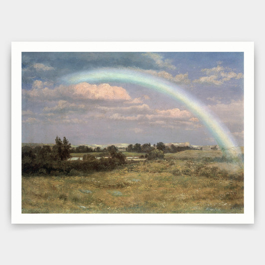 Albert Bierstadt,After the Storm,art prints,Vintage art,canvas wall art,famous art prints,V2990