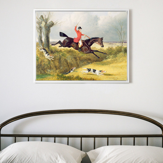 John Frederick Herring Snr,Clearing a Ditch,large wall art,framed wall art,canvas wall art,large canvas,M4408