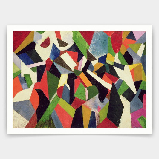 Patrick Henry Bruce,Composition II, Circa 1916,Wall Art Abstract,art prints,Vintage art,canvas wall art,famous art prints,V4706