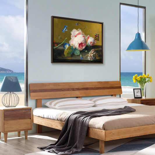 Jan van Huysum,Flower Still Life,large wall art,framed wall art,canvas wall art,large canvas,M4260