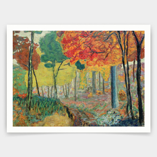 Pierre Bonnard,Deer in the Undergrowth,art prints,Vintage art,canvas wall art,famous art prints,V4872