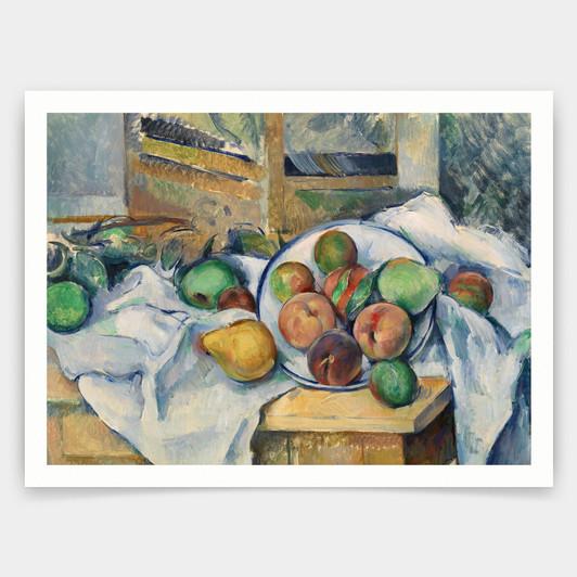 Paul Cézanne,A Table Corner,Un coin de table,art prints,Vintage art,canvas wall art,famous art prints,q1257