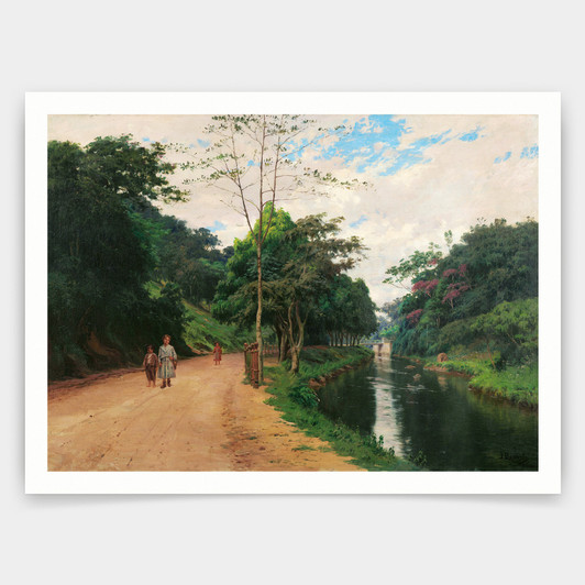 João Baptista da Costa,Quaresmas,art prints,Vintage art,canvas wall art,famous art prints,q1182