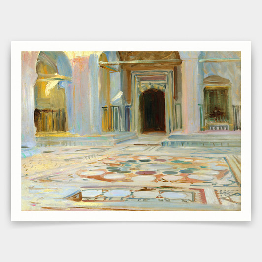 John Singer Sargent,Pavement, Cairo,art prints,Vintage art,canvas wall art,famous art prints,q1173