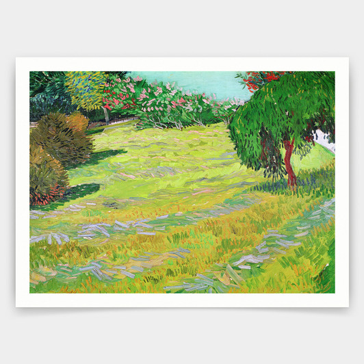 Vincent van Gogh,Field in Sunlight,art prints,Vintage art,canvas wall art,famous art prints,V5082
