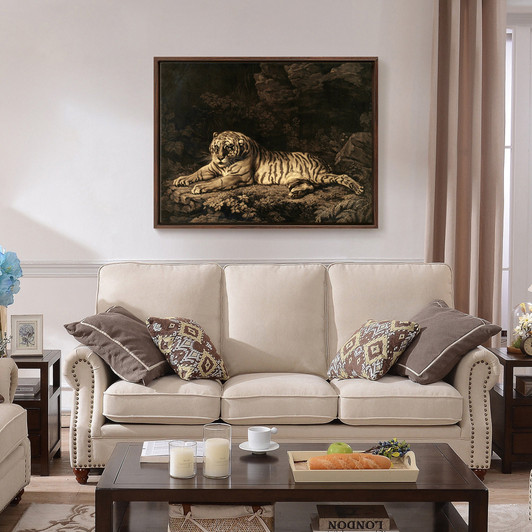 George Stubbs,A Tigress, 1772,large wall art,framed wall art,canvas wall art,large canvas,M3891