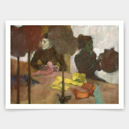 Edgar Degas,The Milliners,art prints,Vintage art,canvas wall art,famous art prints,q949