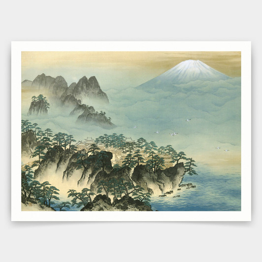 Yokoyama Taikan,Mt Penglai,Mountain of Immortals,Japanese Art,art prints,Vintage art,canvas wall art,famous art prints,V5210