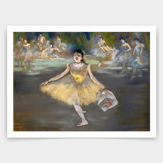 Edgar Degas,dancer With A Bouquet,art prints,Vintage art,canvas wall art,famous art prints,q943