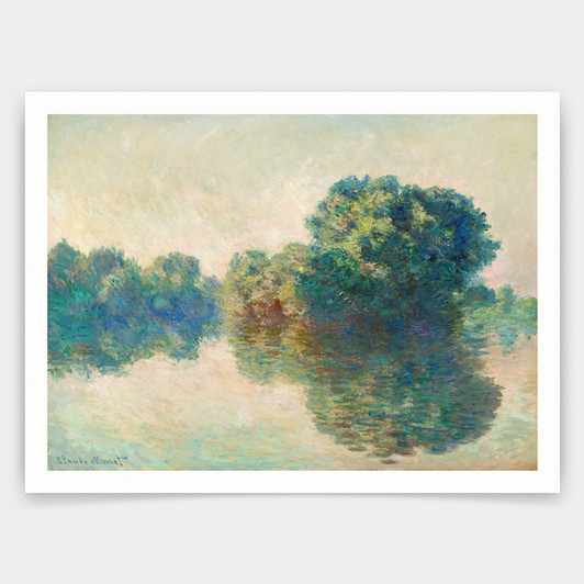 Claude Monet,The Seine at Giverny,art prints,Vintage art,canvas wall art,famous art prints,q907