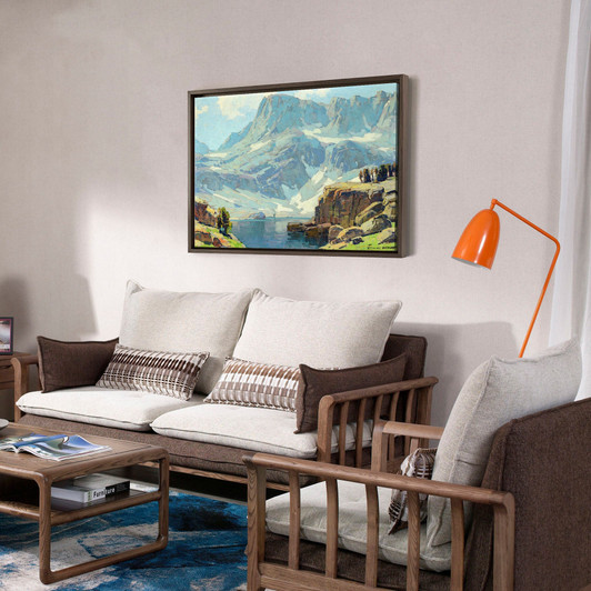 Edgar Payne,High Sierra Lake,large wall art,framed wall art,canvas wall art,large canvas,M3539