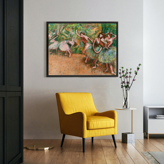 Edgar Degas,Ballet Scene, 1907,large wall art,framed wall art,canvas wall art,large canvas,M3519