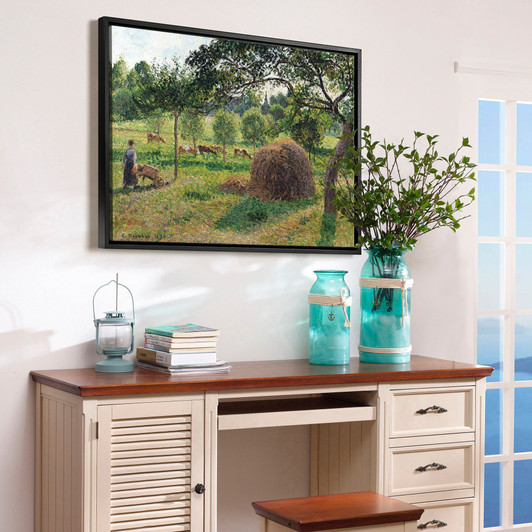 Camille Pissarro,Dusk at Eragny,large wall art,framed wall art,canvas wall art,large canvas,M3239