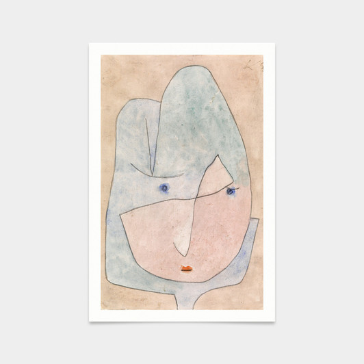 Paul Klee,This Bloom is About to Wither,Abstract Wall Art,art prints,Vintage art,canvas wall art,famous art prints,V2826