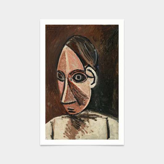 Pablo Picasso,Head of a Woman,art prints,Vintage art,canvas wall art,famous art prints,V2806