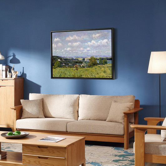 Alfred Sisley,The Valley of the Seine at Saint Cloud,large wall art,framed wall art,canvas wall art,large canvas,M3106