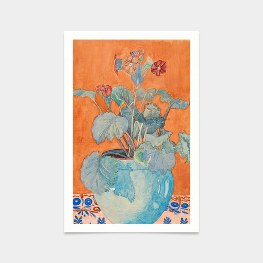 Maria Iakunchikova,four Flower Studies,art prints,Vintage art,canvas wall art,famous art prints,V2764