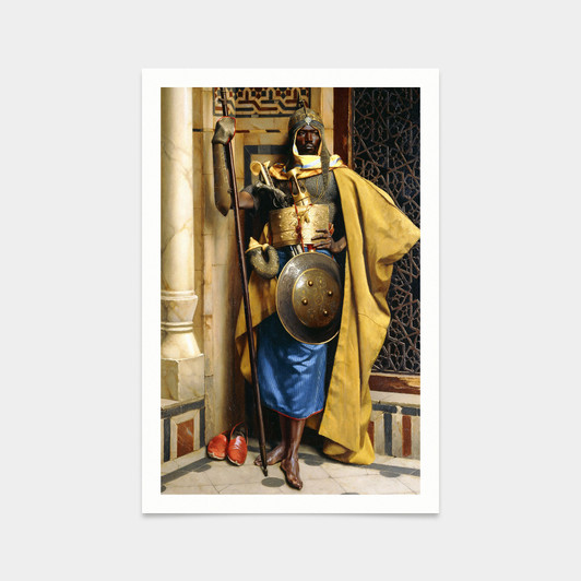 Ludwig Deutsch,The Palace Guard,art prints,Vintage art,canvas wall art,famous art prints,V2754