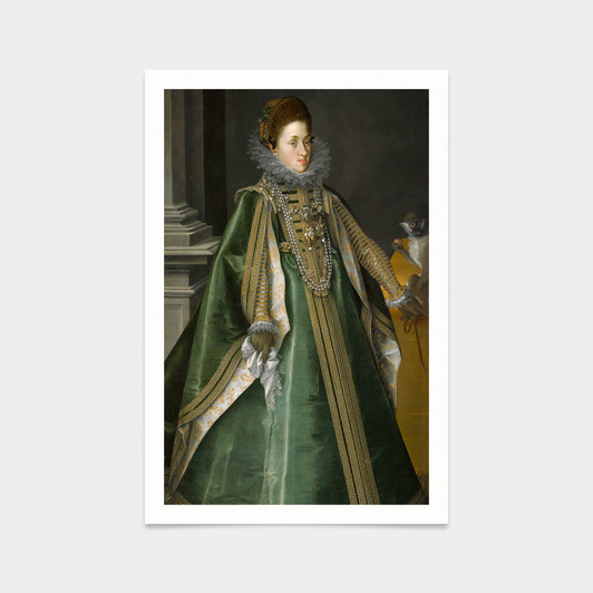 Joseph Heintz The Elder,konstanze Von Habsburg,Archduchess Of Central Austria,Later Queen Of Poland,art prints,Vintage,famous prints,V2676