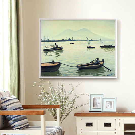 Albert Marquet,Vesuvius,Dock boat,large wall art,framed wall art,canvas wall art,large canvas,M3018