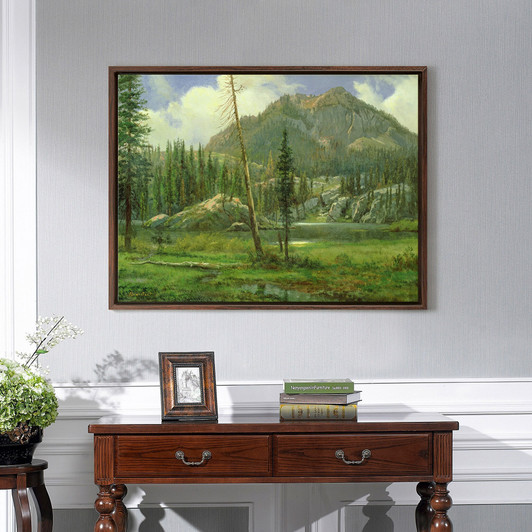 Albert Bierstadt,Sierra Nevada Mountains,large wall art,framed wall art,canvas wall art,large canvas,M2997