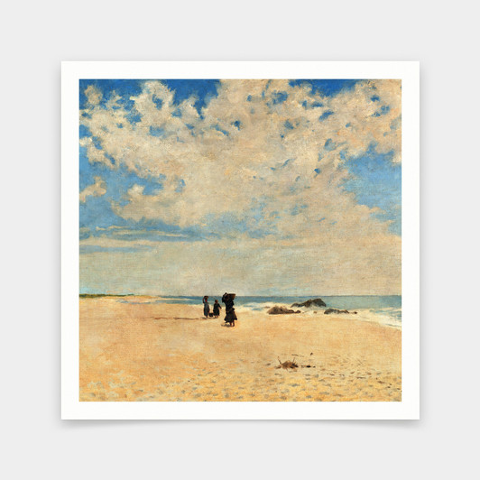 João Vaz,The beach,art prints,Vintage art,canvas wall art,famous art prints,q2727