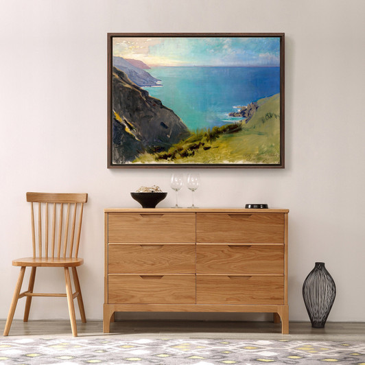 Abbott Handerson Thayer,Cornish Headlands,large wall art,framed wall art,canvas wall art,large canvas,M2957