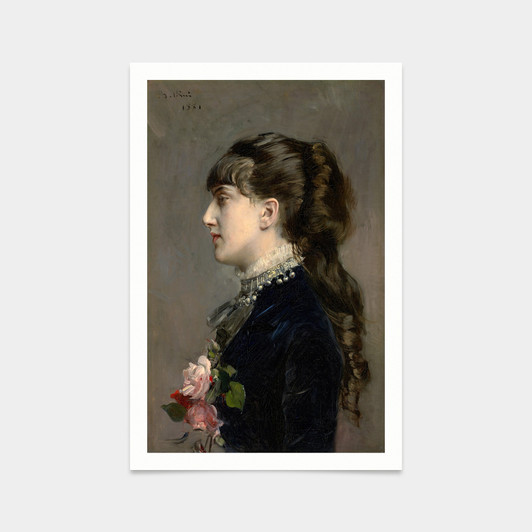 Giovanni Boldini,giovanni Boldini,madame CÉline LeclanchÉ,art prints,Vintage art,canvas wall art,famous art prints,V2452