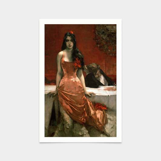 Charles Hermans,Circe, Circe the temptress,art prints,Vintage art,canvas wall art,famous art prints,V2321