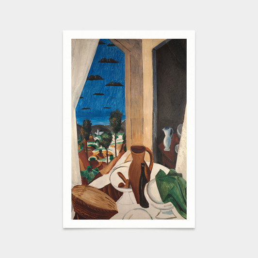 Andre Derain,Table by the Window,art prints,Vintage art,canvas wall art,famous art prints,V2248