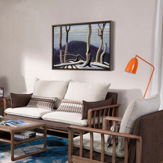 Lawren S. Harris,Above Lake Superior,Winter woods,canvas print,canvas art,canvas wall art,large wall art,framed wall art,p1200