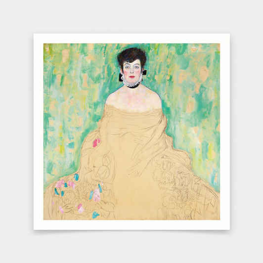 Gustav Klimt,Amalie Zuckerkandl 1917,art prints,Vintage art,canvas wall art,famous art prints,q2694