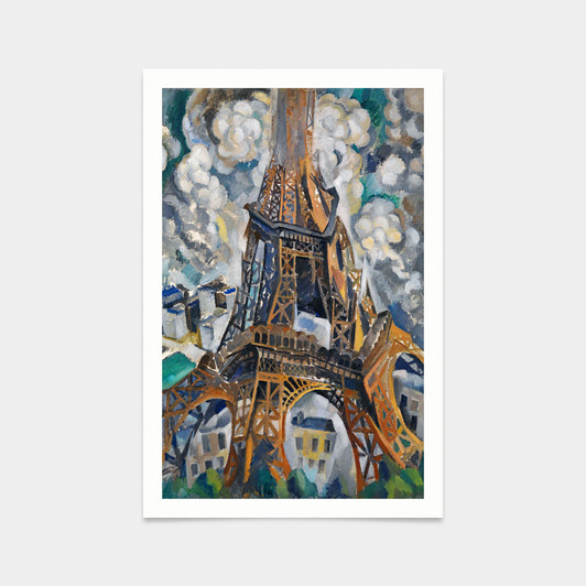 Robert Delaunay,The Eiffel Tower,art prints,Vintage art,canvas wall art,famous art prints,q2562