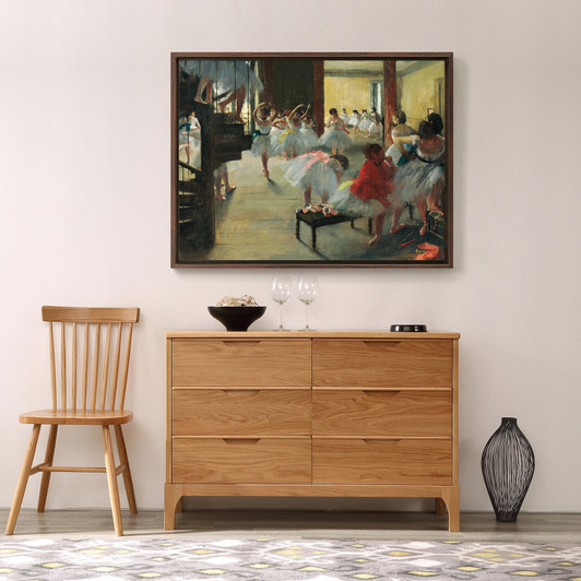 Edgar Degas,The Dance Class,Ballet Wall Art,canvas print,canvas art,canvas wall art,large wall art,framed wall art,p948