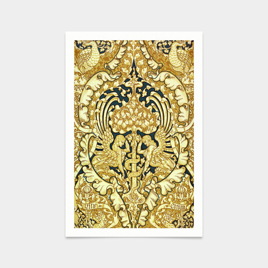 Walter Crane,Crown of Life,art prints,Vintage art,canvas wall art,famous art prints,2V148