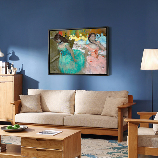 Edgar Degas,entrance Of The Masked Dancers,Ballet Wall Art,canvas print,canvas art,canvas wall art,large wall art,framed wall art,p944