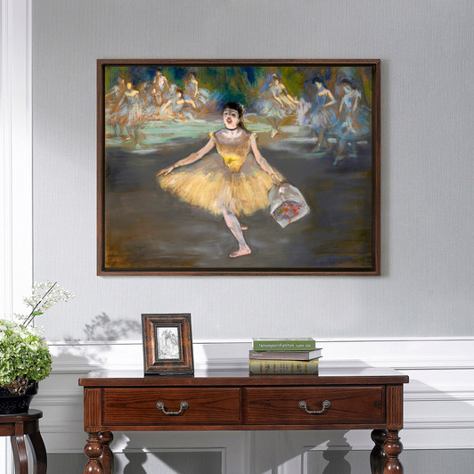 Edgar Degas,dancer With A Bouquet,Ballet Wall Art,canvas print,canvas art,canvas wall art,large wall art,framed wall art,p943