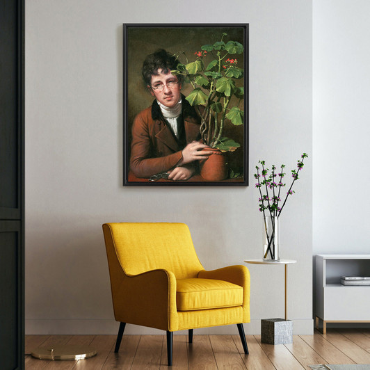 Rembrandt Upon, Rubens After with a Geranium,canvas print,canvas art,canvas wall art,large wall art,framed wall art,p652