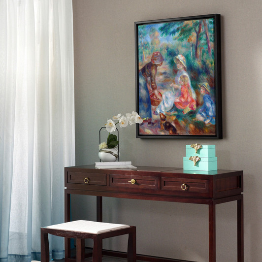 Pierre-Auguste Renoir,The Apple Seller,,canvas print,canvas art,canvas wall art,large wall art,framed wall art,p640