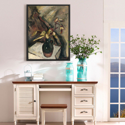 Palugyay, Zolo,Mountain Still Life,Vase still life,canvas print,canvas art,canvas wall art,large wall art,framed wall art,p580