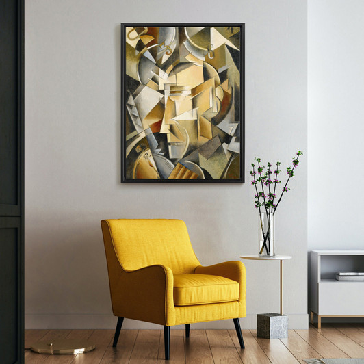 Ivan Vasilievich Kliun,The Clockmake,Abstract art,canvas print,canvas art,canvas wall art,large wall art,framed wall art,p508