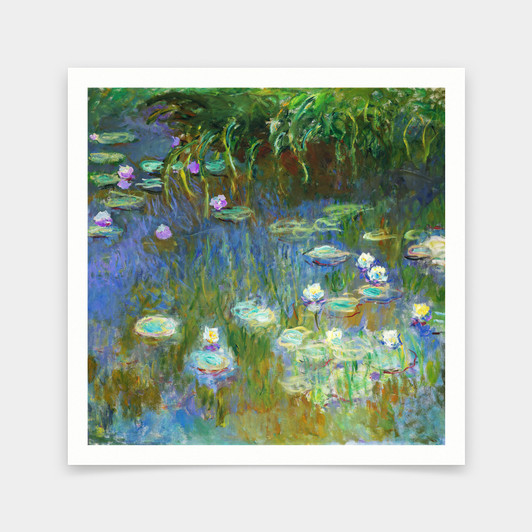 Claude Monet,Water Lilies ,art prints,Vintage art,canvas wall art,famous art prints,q2644