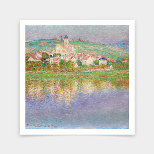 Claude Monet,Vétheuil, 1901,art prints,Vintage art,canvas wall art,famous art prints,q2642