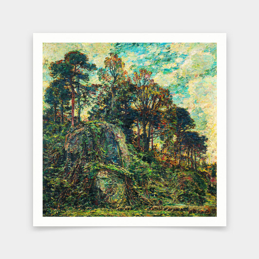 Walter Griffin,Nature's Appeal,mountain landscape,art prints,Vintage art,canvas wall art,famous art prints,q2806