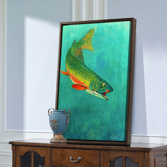 Philip Russell Goodwin,Catching the Bait,large wall art,framed wall art,canvas wall art,large canvas,M2836