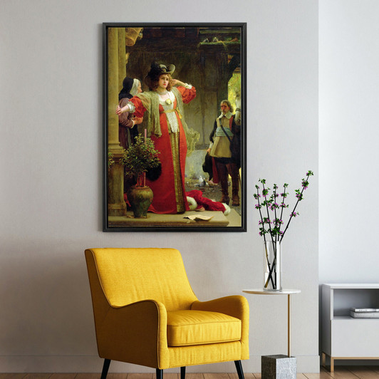 Marcus Stone,The Letter,large wall art,framed wall art,canvas wall art,large canvas,M2761