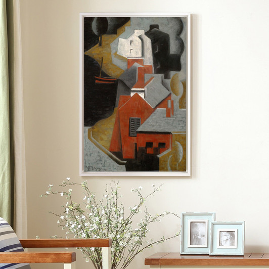 Jean Metzinger,The Port,abstract art,large wall art,framed wall art,canvas wall art,large canvas,M2631