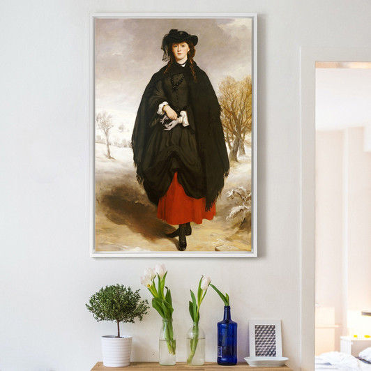 Francis Grant,Portrait of Daisy Grant,large wall art,framed wall art,canvas wall art,large canvas,M2398